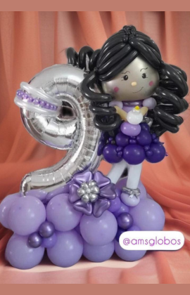 DECORACION CON GLOBOS PERSONALIZADA