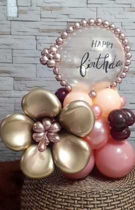 DECORACION CON GLOBOS FLORES MODELADAS - AMS GLOBOS